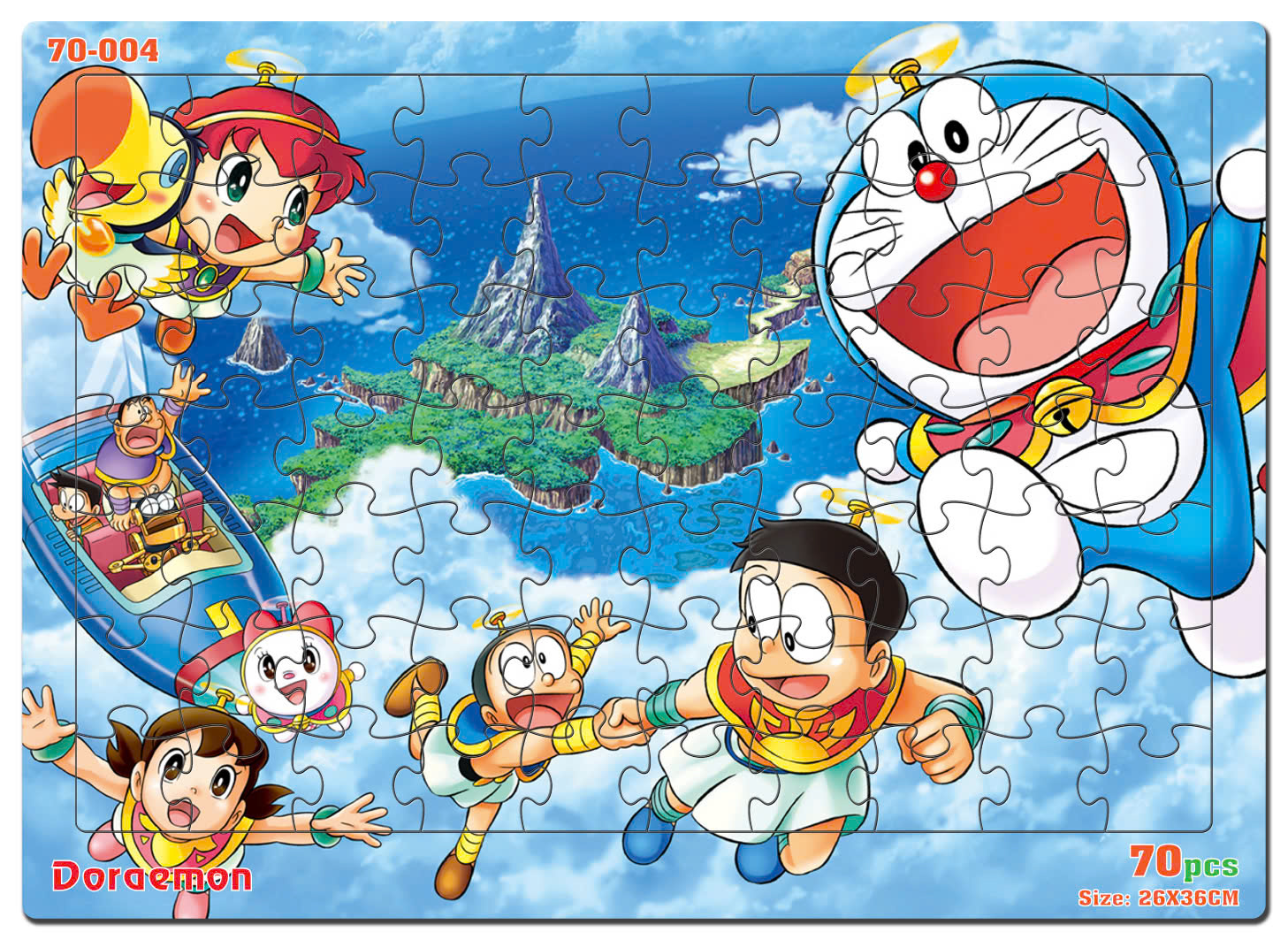 Đồ chơi xếp hình 70 mảnh Doraemon