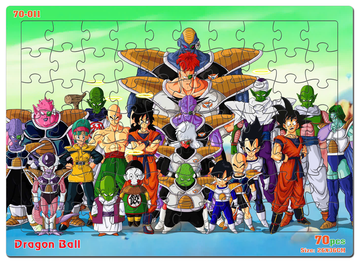 Đồ chơi xếp hình 70 mảnh Dragon Ball