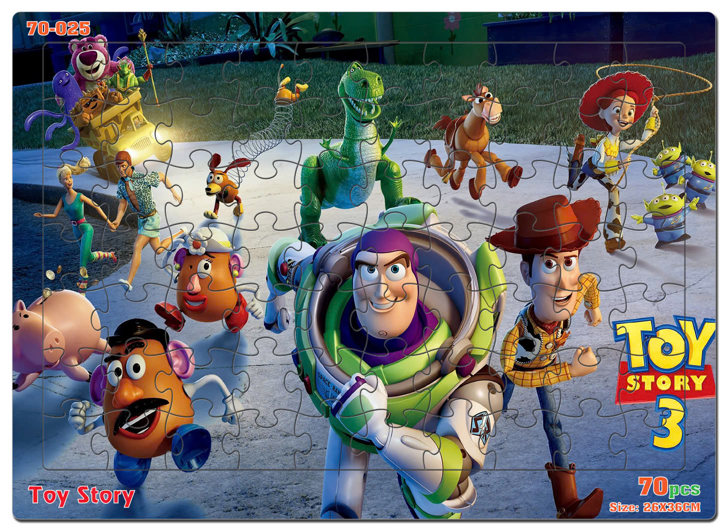 Đồ chơi xếp hình 70 mảnh Toy Story