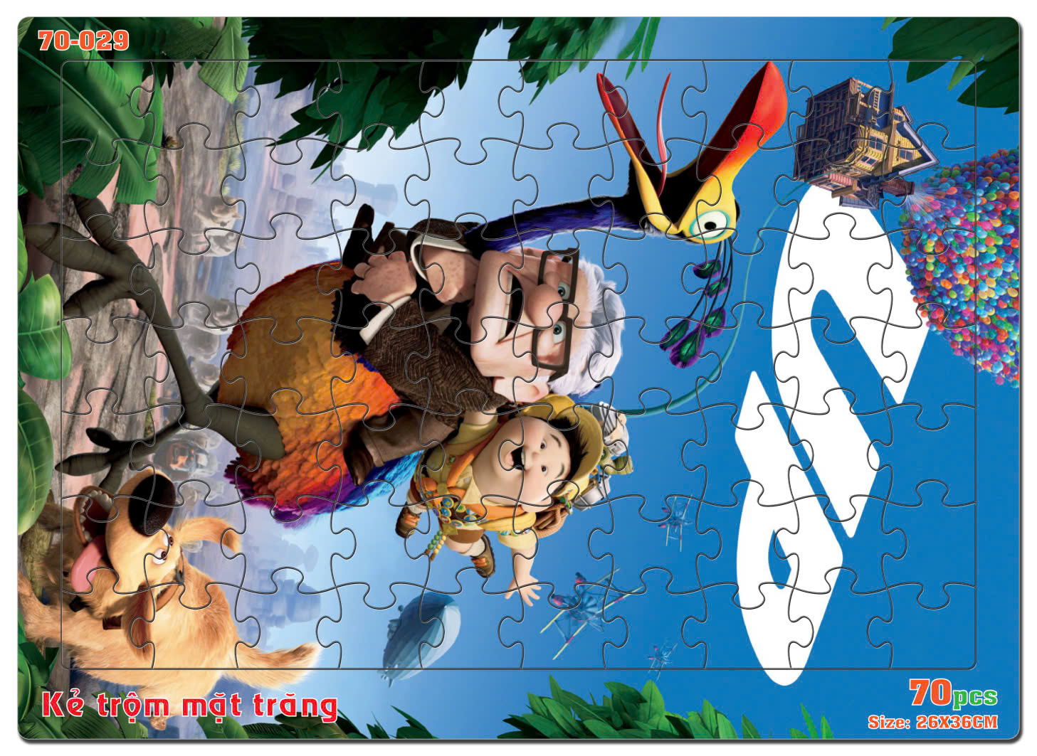 Đồ chơi xếp hình 70 mảnh Kẻ trộm mặt trăng