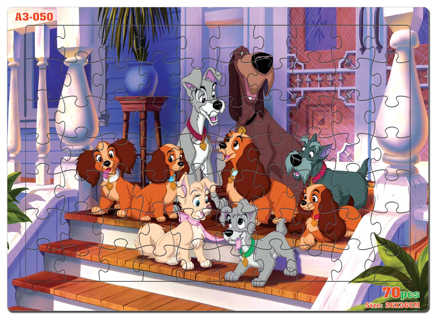 Đồ chơi xếp hình 70 mảnh - 050