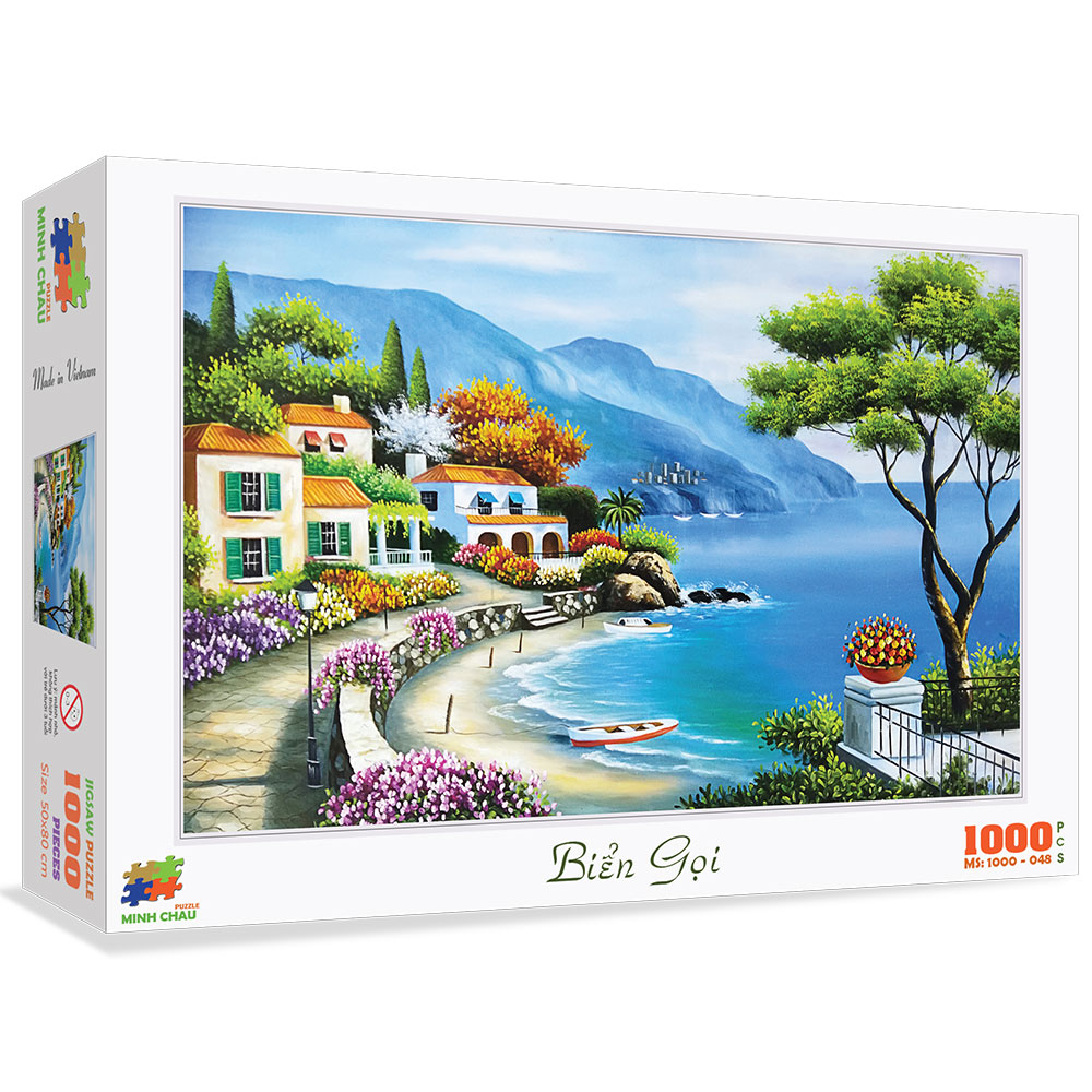 Bộ tranh xếp hình cao cấp 1000 mảnh – Biển gọi