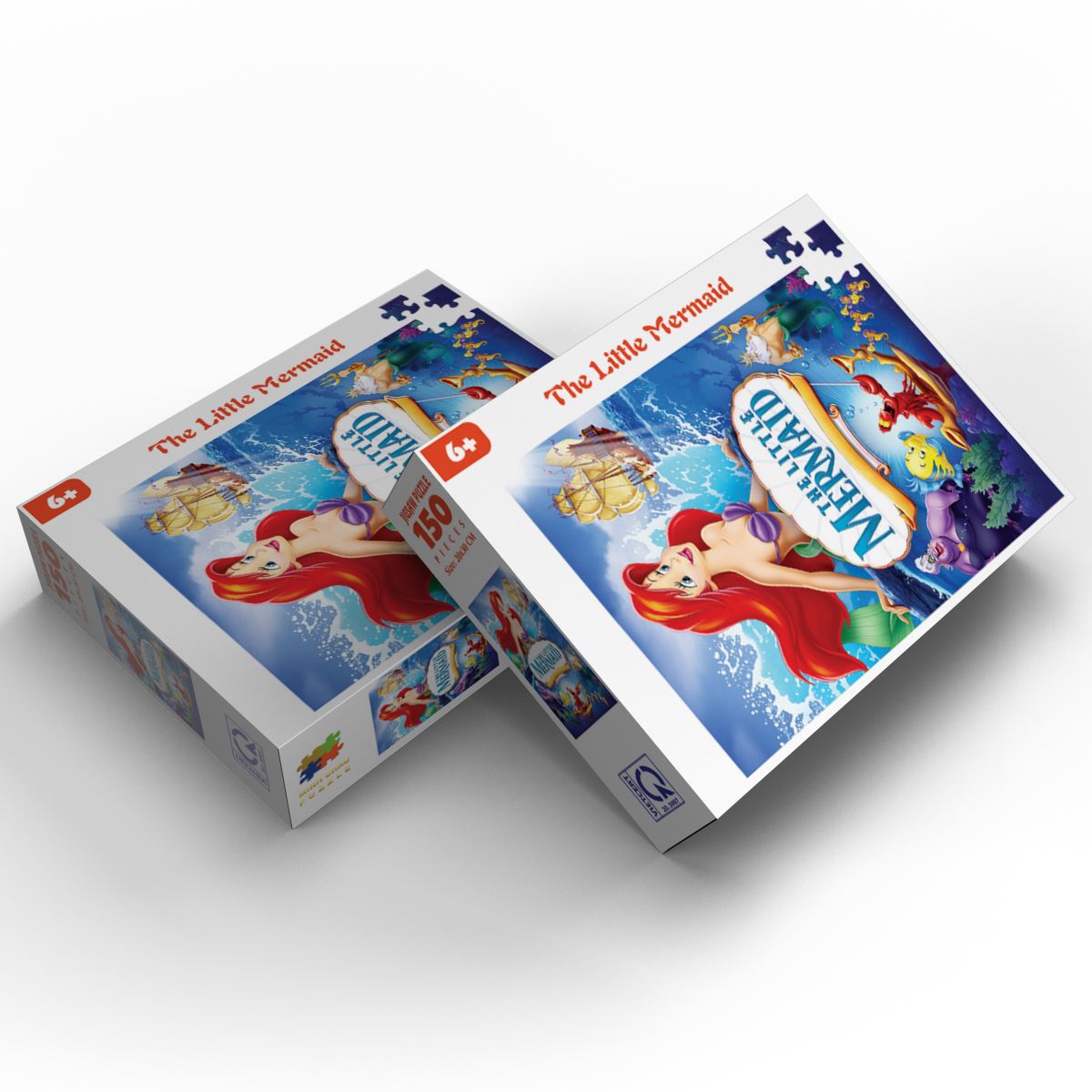 Bộ tranh xếp hình Minh Châu 150 mảnh – The Little Mermaid