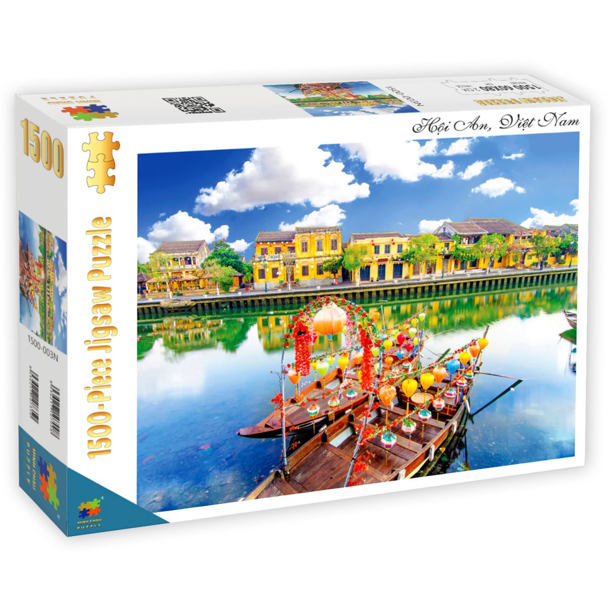 Bộ tranh xếp hình cao cấp 1500 mảnh – Hội An, Việt Nam (60x80cm)