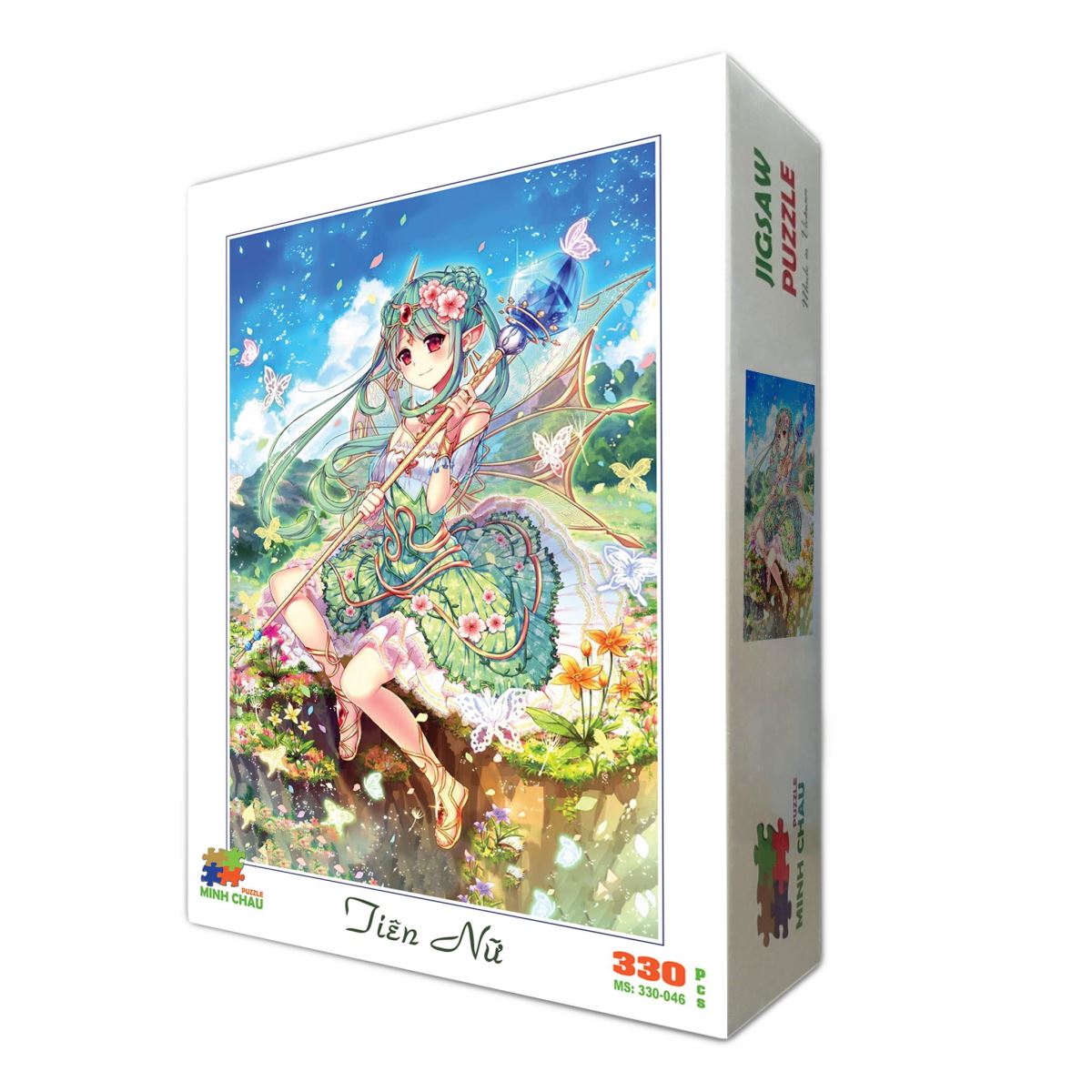 Bộ tranh xếp hình jigsaw puzzle cao cấp 330 mảnh – Tiên nữ(30x44cm)