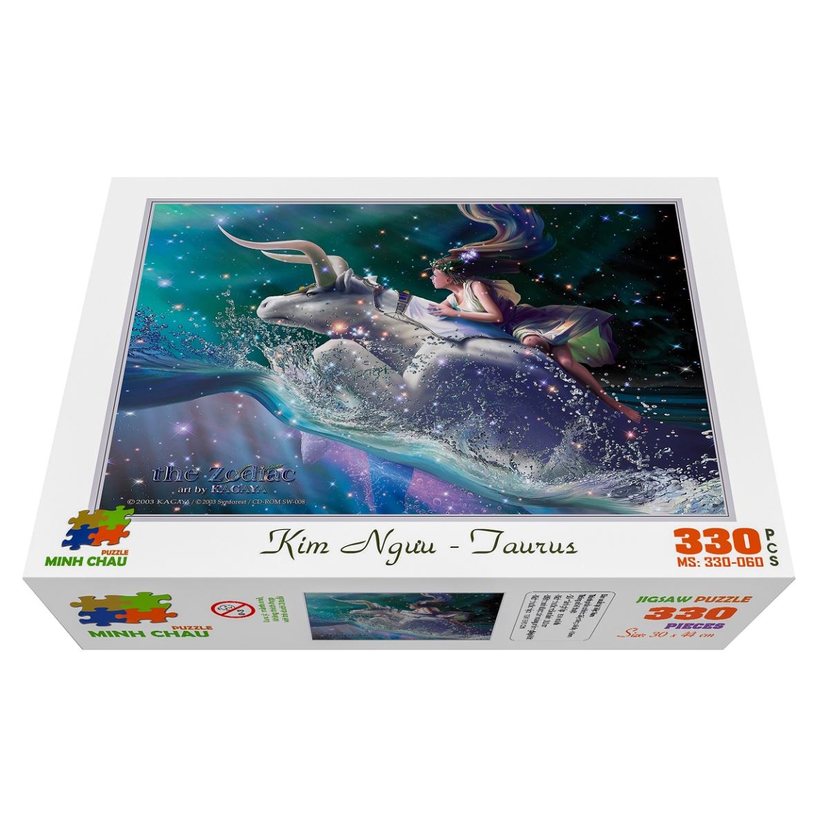 Bộ tranh xếp hình 330 mảnh – Kim ngưu