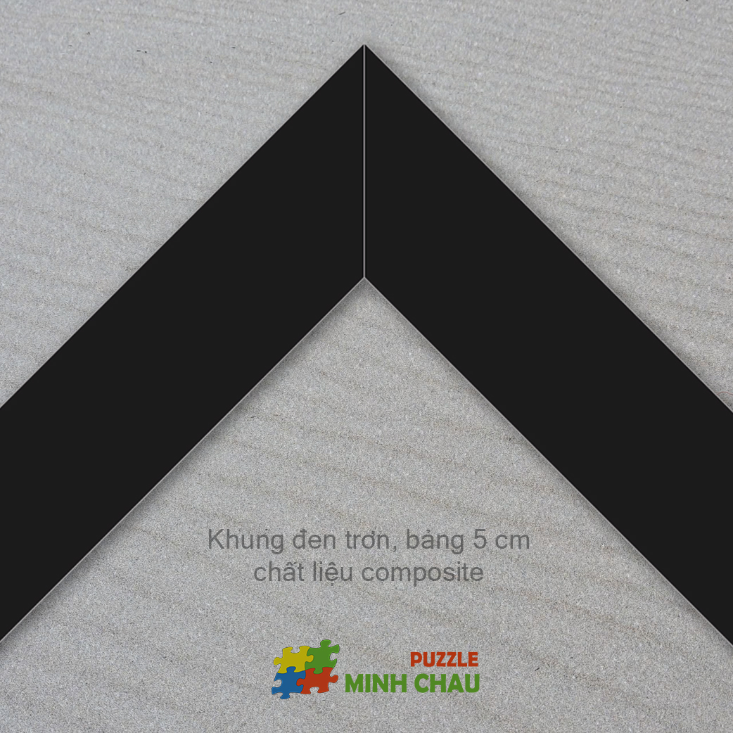 Khung đen trơn 74x98 (5cm)