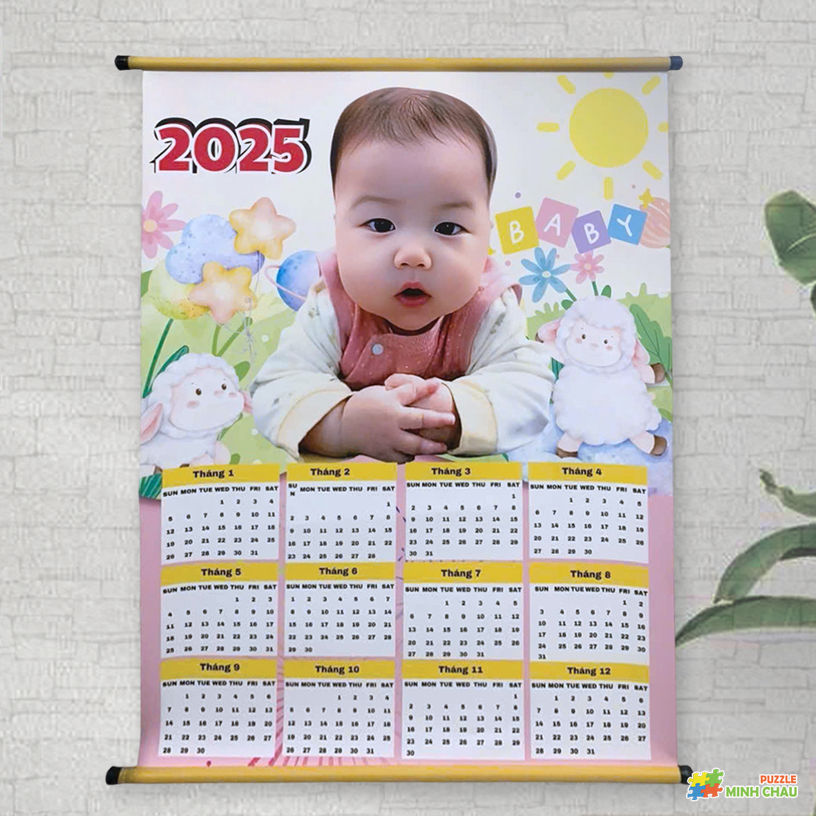 Lịch tờ treo tường 30 x 40