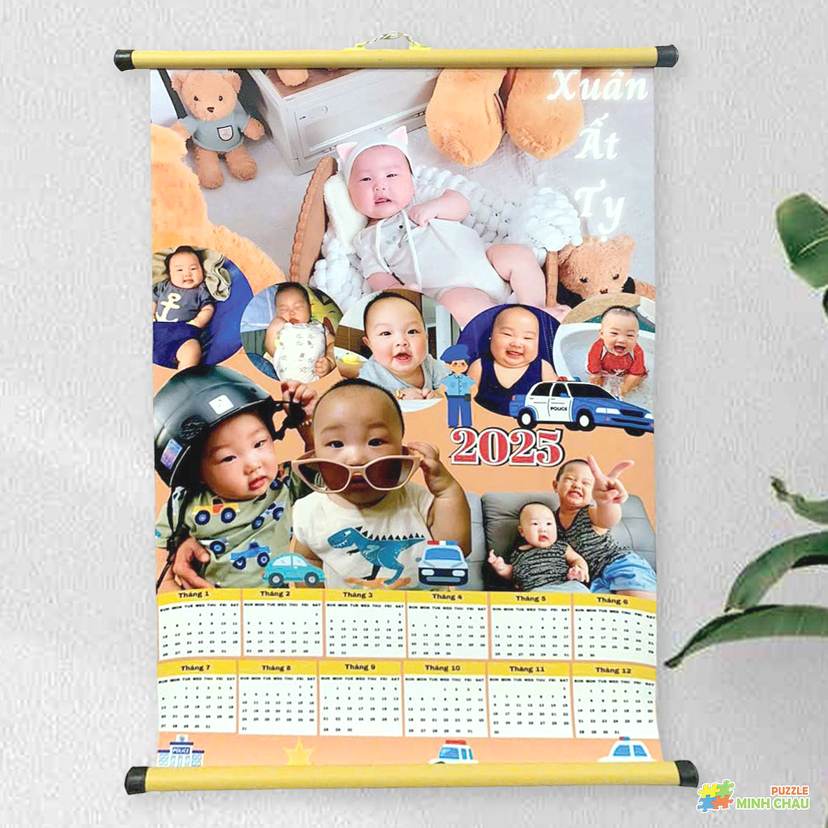 Lịch tờ treo tường 30 x 50