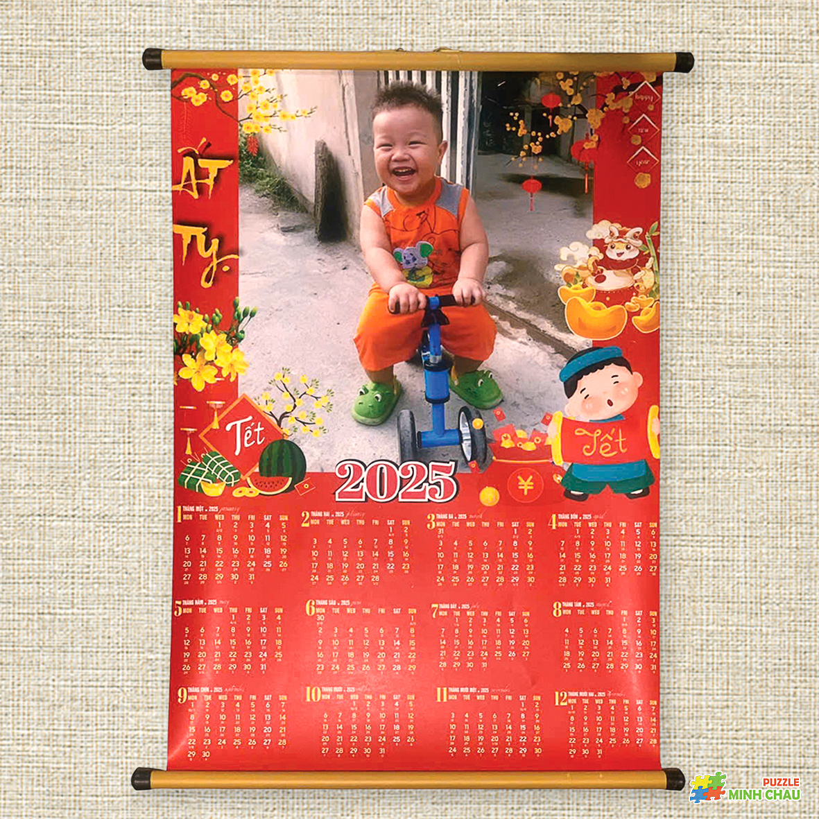 Lịch tờ treo tường 30 x 60