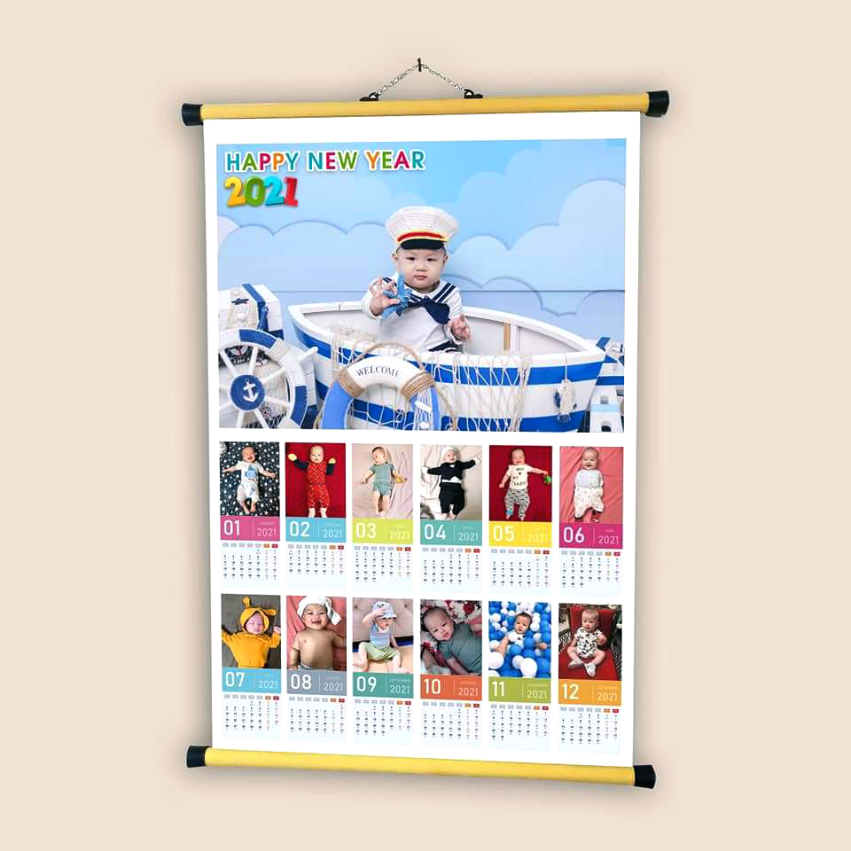 Lịch tờ treo tường 40 x 60