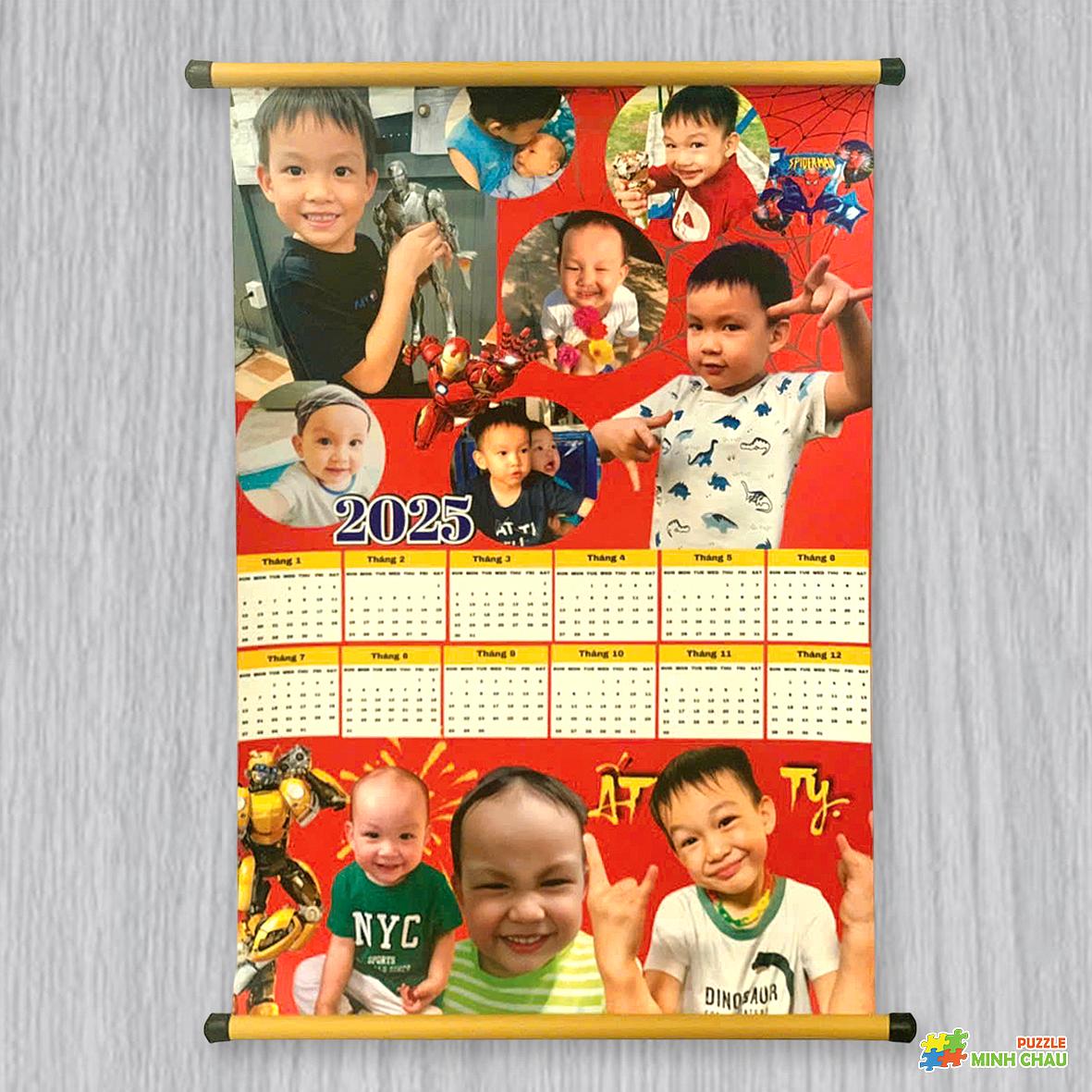 Lịch tờ treo tường 60 x 90