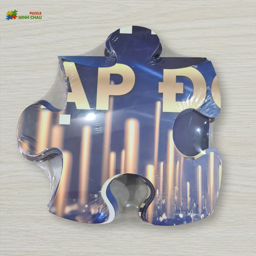 Tranh xếp hình cá nhân 6 mảnh 20x20cm