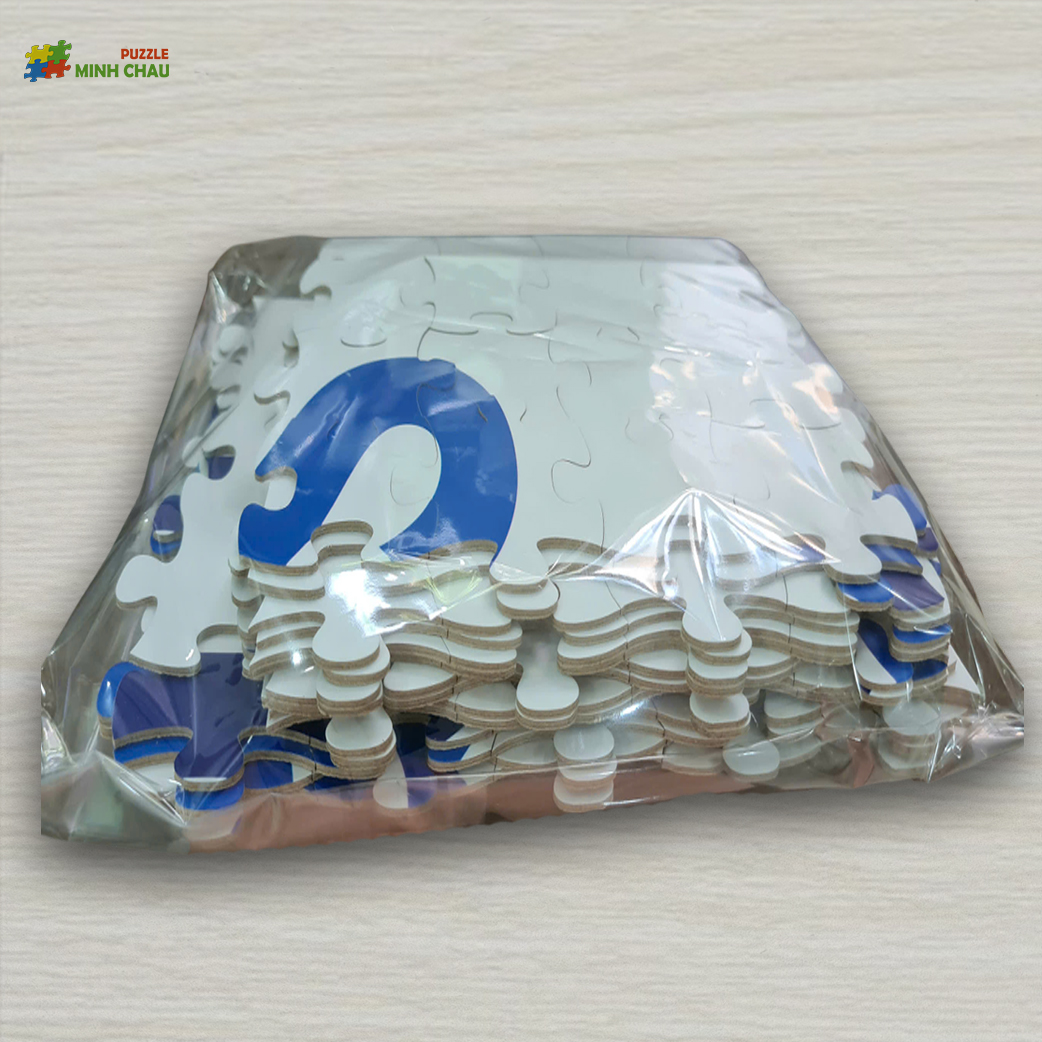 Tranh xếp hình cá nhân 12 mảnh 20x20cm