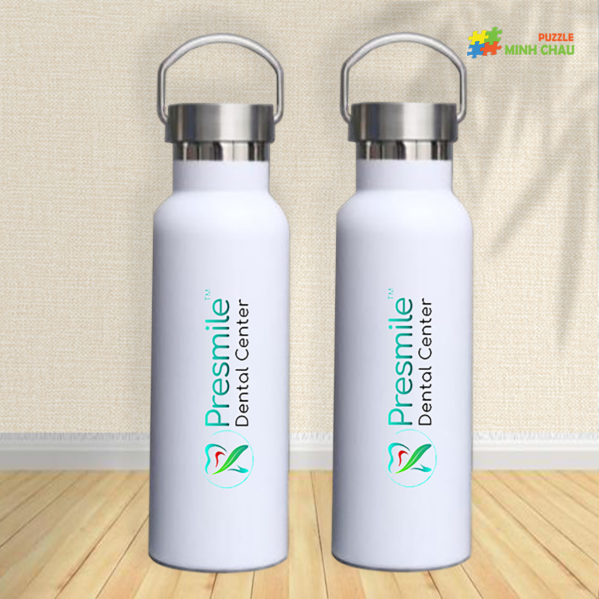 In bình giữ nhiệt cao cấp có quai xách