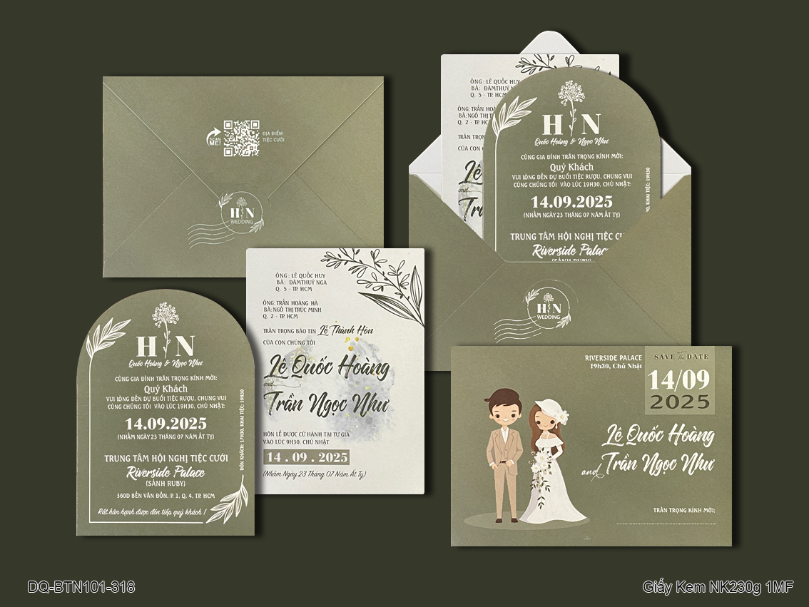 Thiệp in kỹ thuật số - DQ-BTN101-318