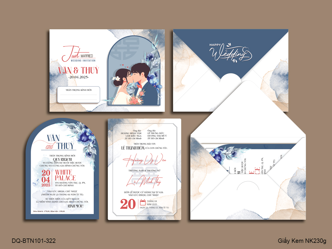 Thiệp in kỹ thuật số - DQ-BTN101-322