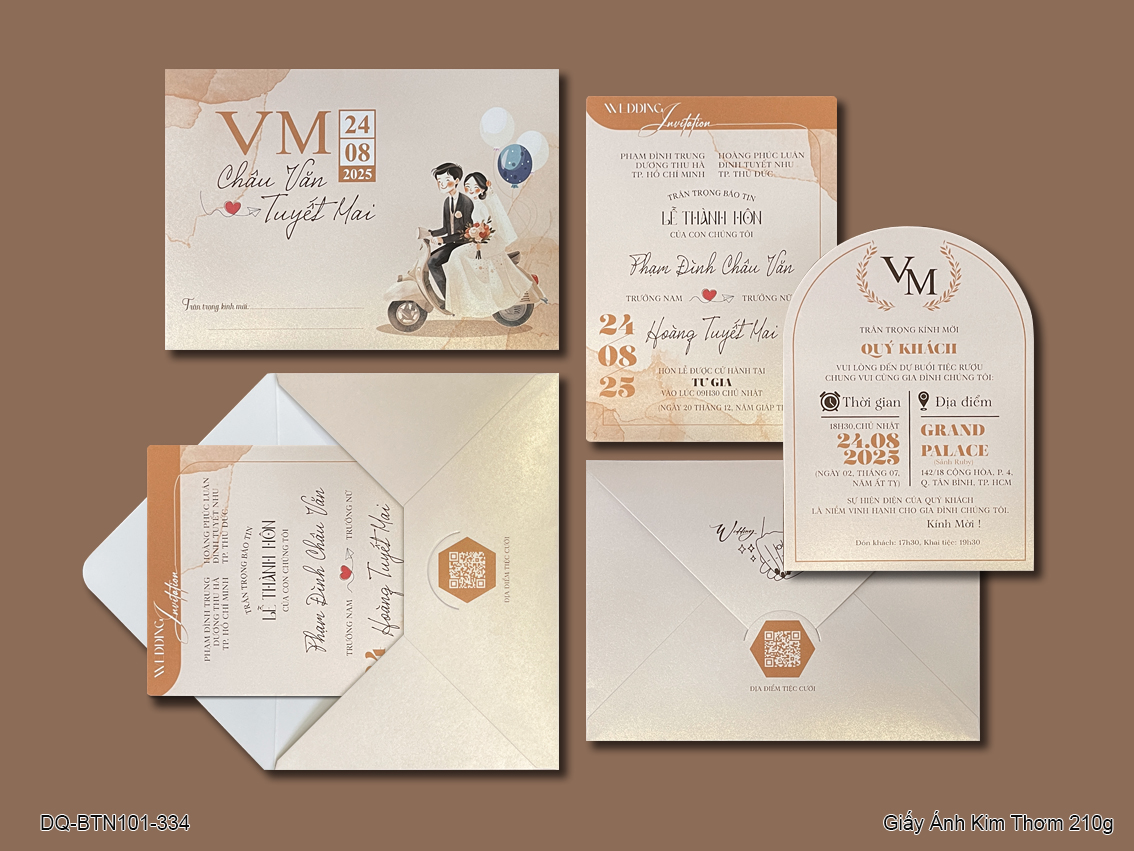 Thiệp in kỹ thuật số - DQ-BTN101-334