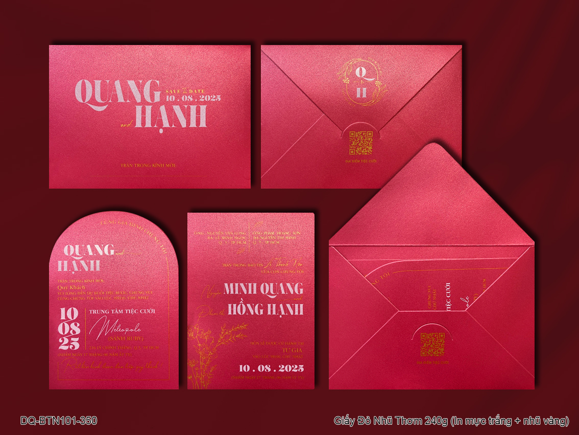 Thiệp in kỹ thuật số - DQ-BTN101-350