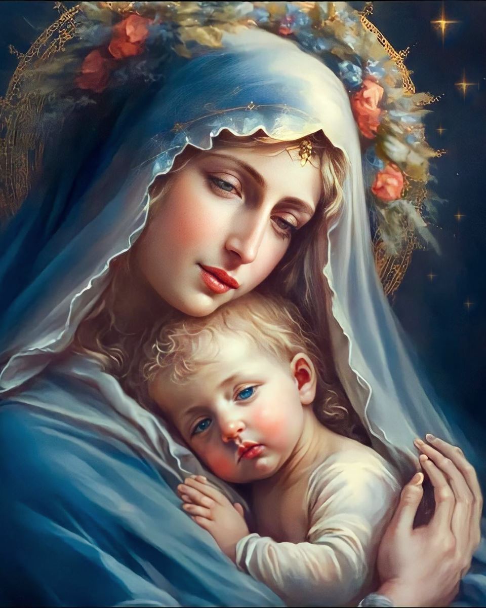 Tranh Đức Mẹ (A5)