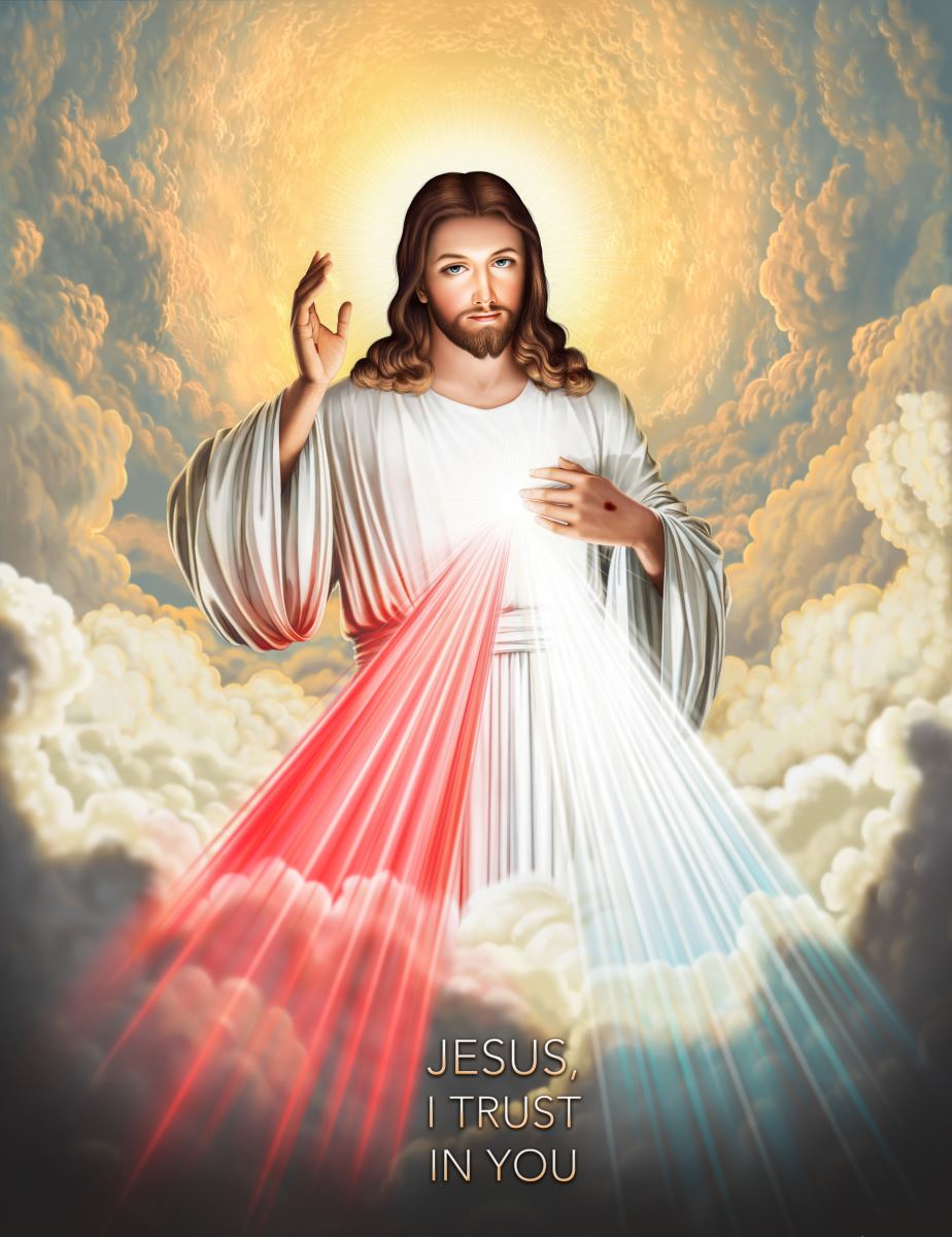 Tranh Lòng Chúa Thương Xót (A5)